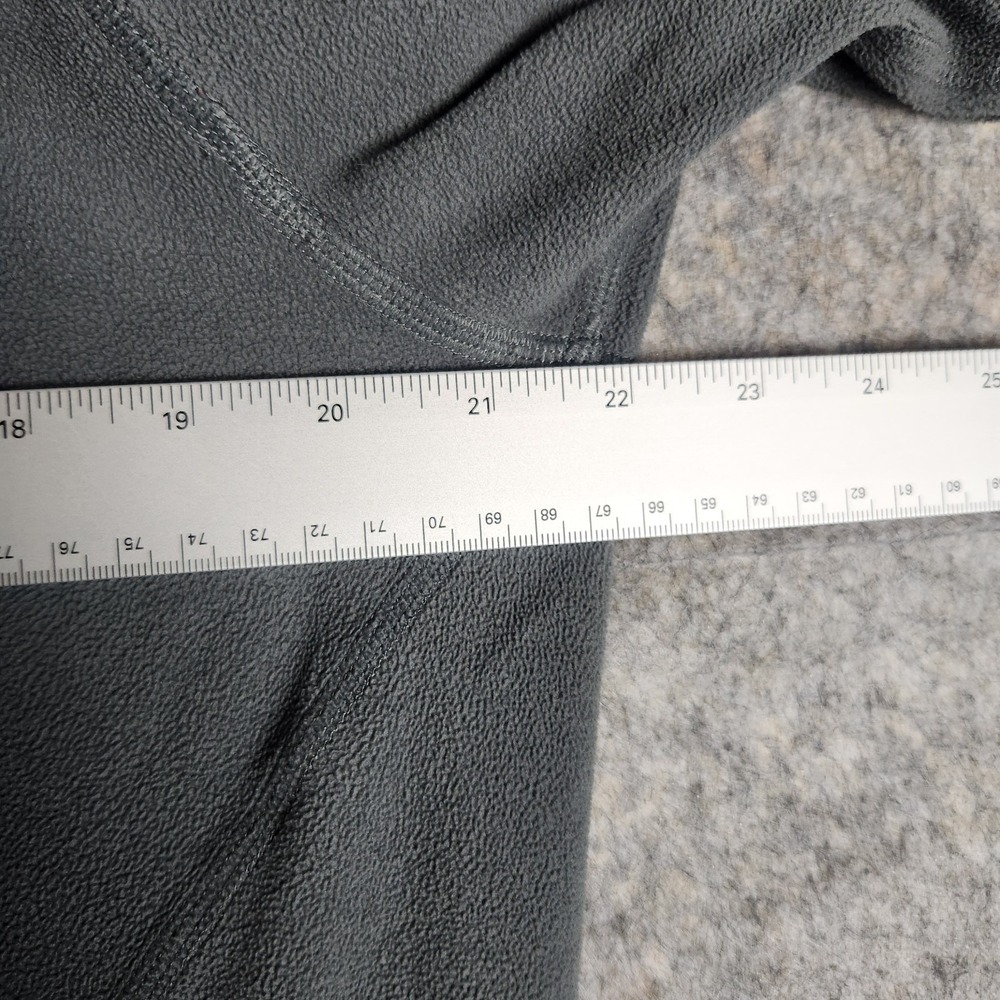 Eddie Bauer First Ascent Half Zip Fleece Sweatshirt Men M Gray‎ Jacket Gorpcore - Picture 4 of 7